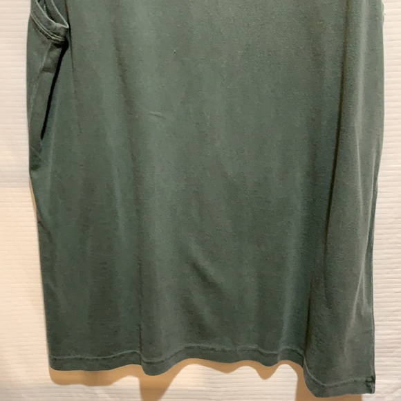 VINTAGE EDDIE BAUER TUNIC/TEE DISTRESSED STONE WASH 100% COTTON SZ XL KNIT MOSS - Picture 2 of 6